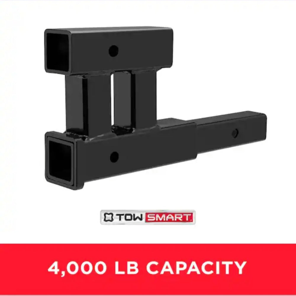 TowSmart 2in. X 12in. Hitch Extension With Collar 333lbs. TowSmart 2in. X 12in. Hitch Extension With Collar 333lbs.